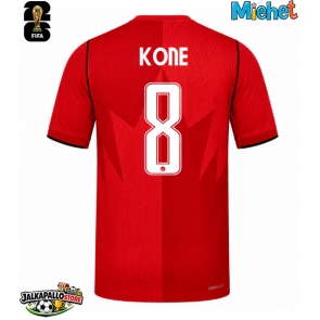 Kanada Ismael Kone #8 Kotipaita MM-kisat 2026 Lyhythihainen